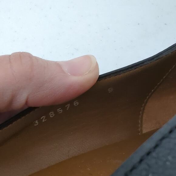 Aquatalia Pasha Heels 9 Made in Italy Black Block Heel Leather Pointed Toe Pumps - Picture 6 of 10